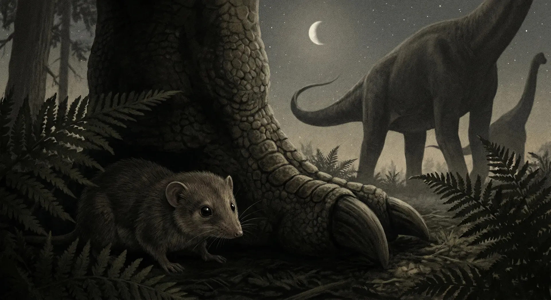 Tiny Mammals Lived With Dinosaurs