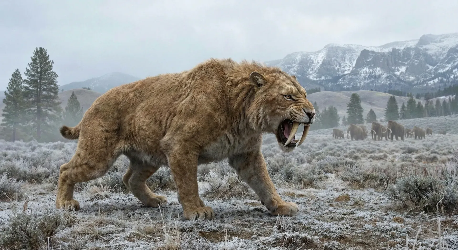 Saber-Toothed Cats Ruled Americas
